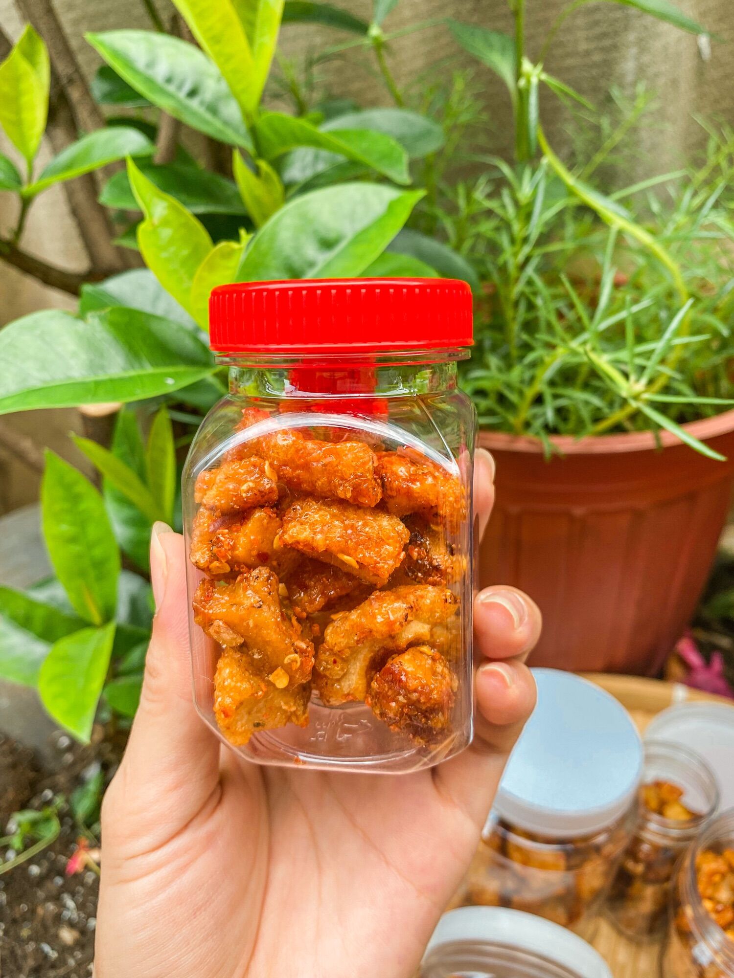 Tóp Mỡ Liền Da Rim Mắm Ớt