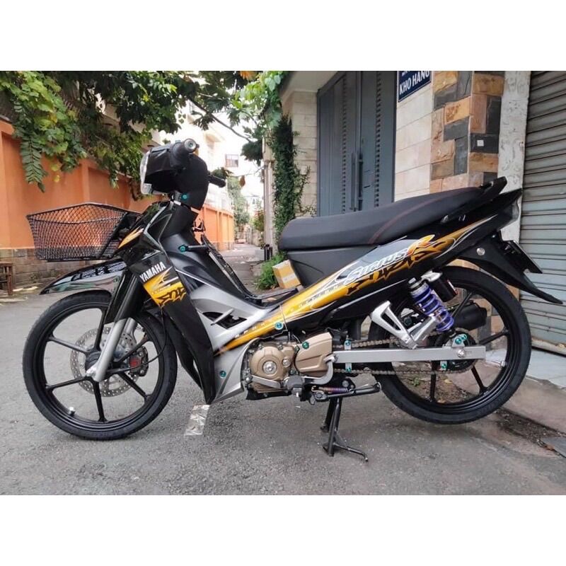 Tem rời xe sirius R 2007 đen vàng bạc