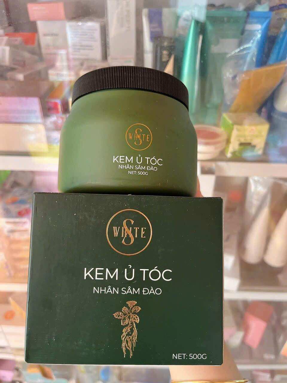 Ủ Tóc Nhân Sâm Đào Swhite