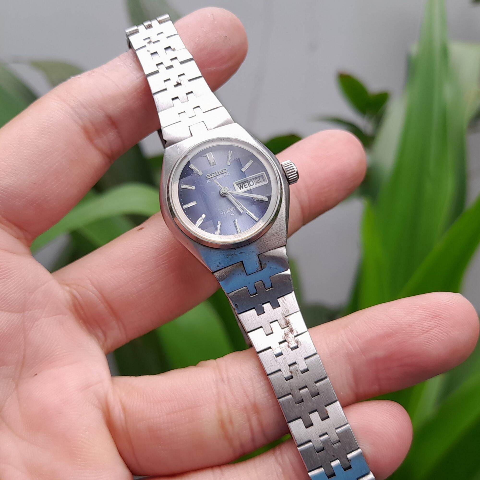 Đồng hồ Nữ SEIKO Automatic, mặt kính vát