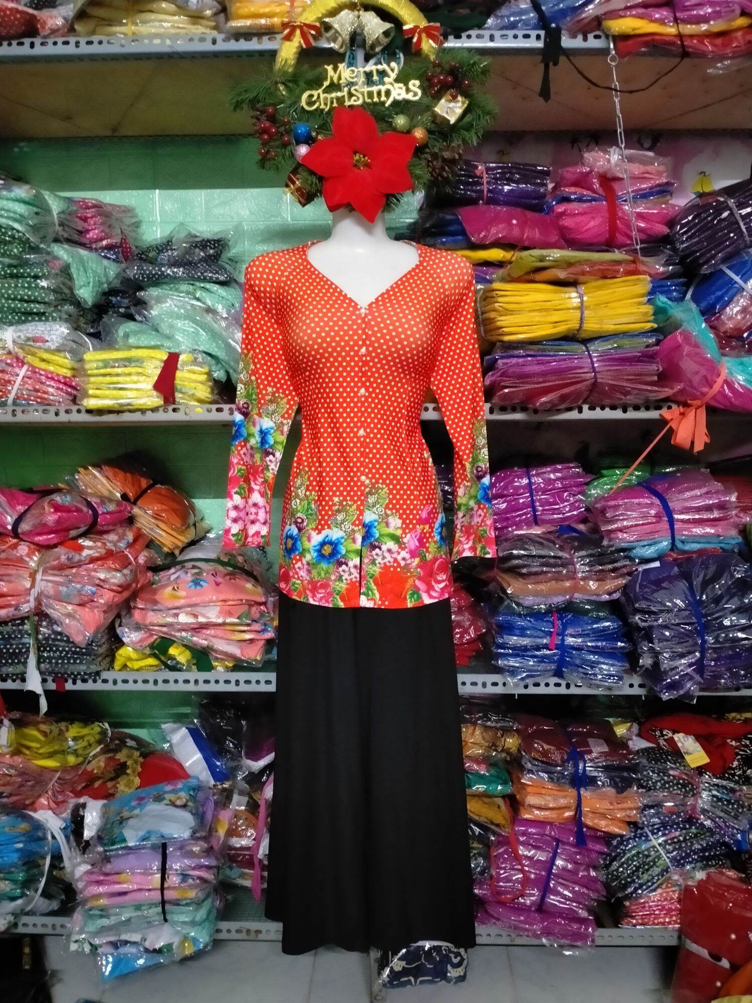 ÁO bà ba in hoa có quần