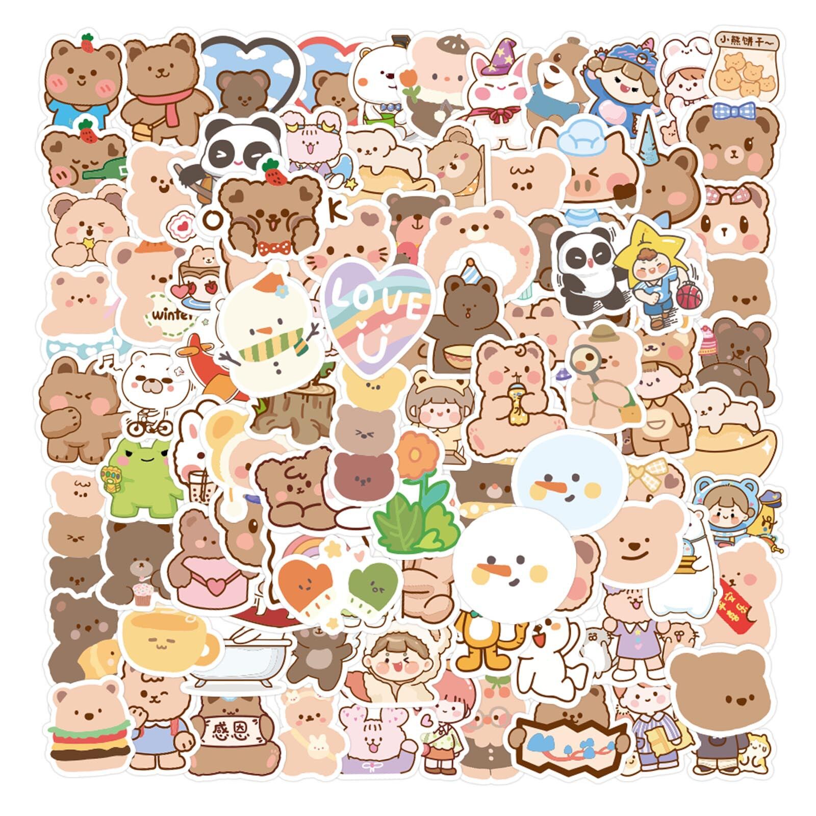 Set 20/50/100 hình dán sticker chống thấm nước M12