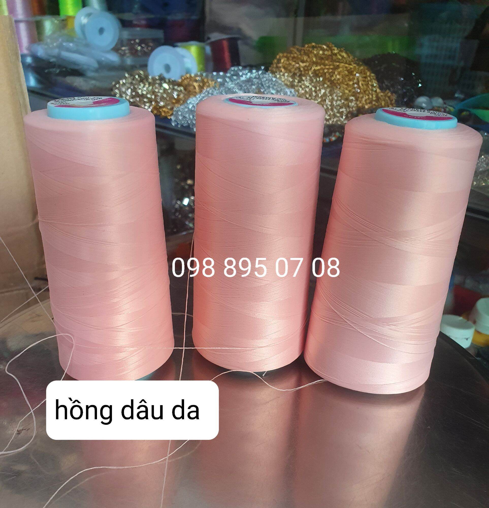 SÉT 3 CUỘN CHỈ TƠ VẮT SỔ 150 (8000m)