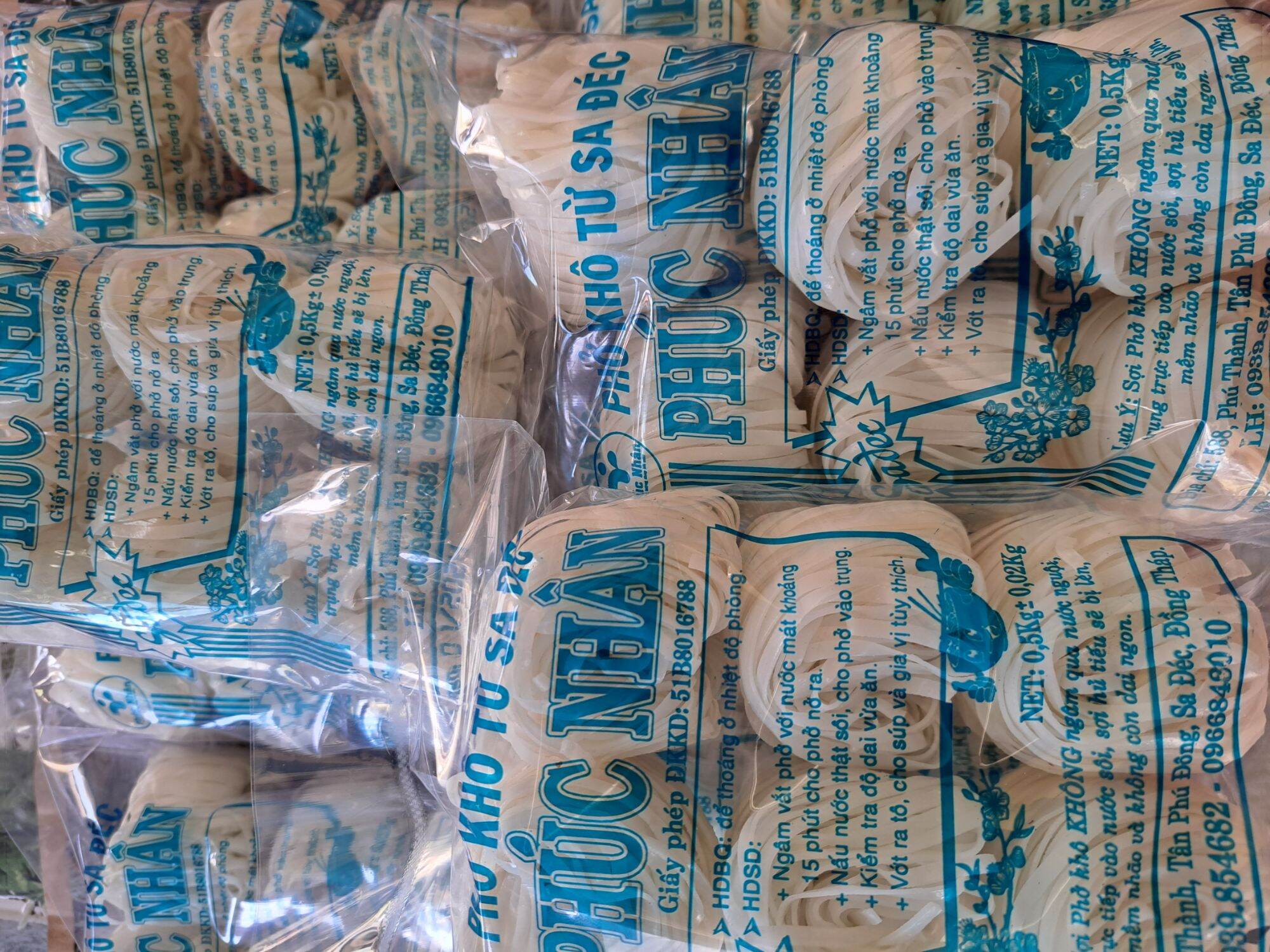 6 vắt Phở Sa Đéc / Khô/ 480gram/ Đặc Sản