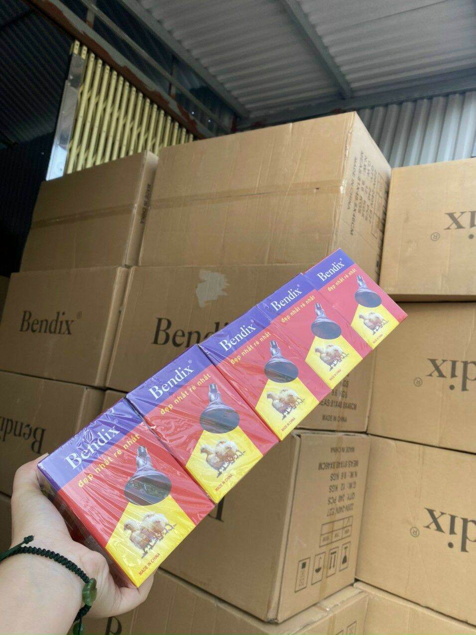 Combo 10 bóng úm gà, lợn,...thú y hồng ngoại cao cấp 45w 75w