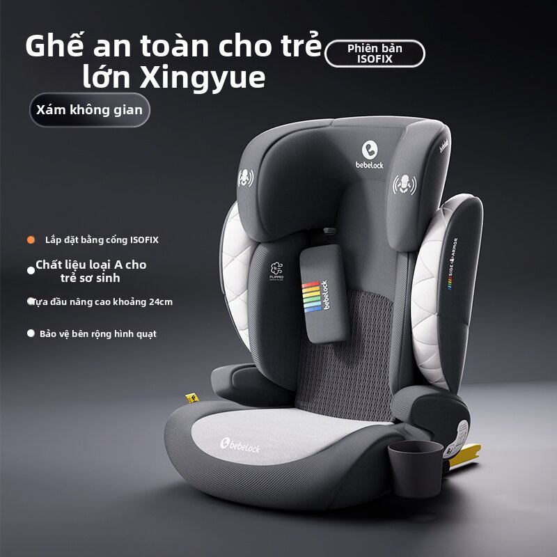 bebelock | Ghế Ô Tô Trẻ Em Di Động Có Khe Thoáng Khí