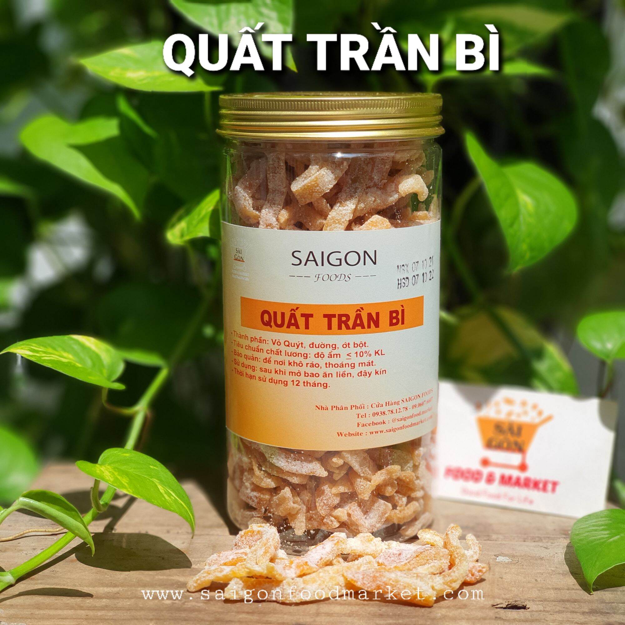 Vỏ quýt trần bì 500g