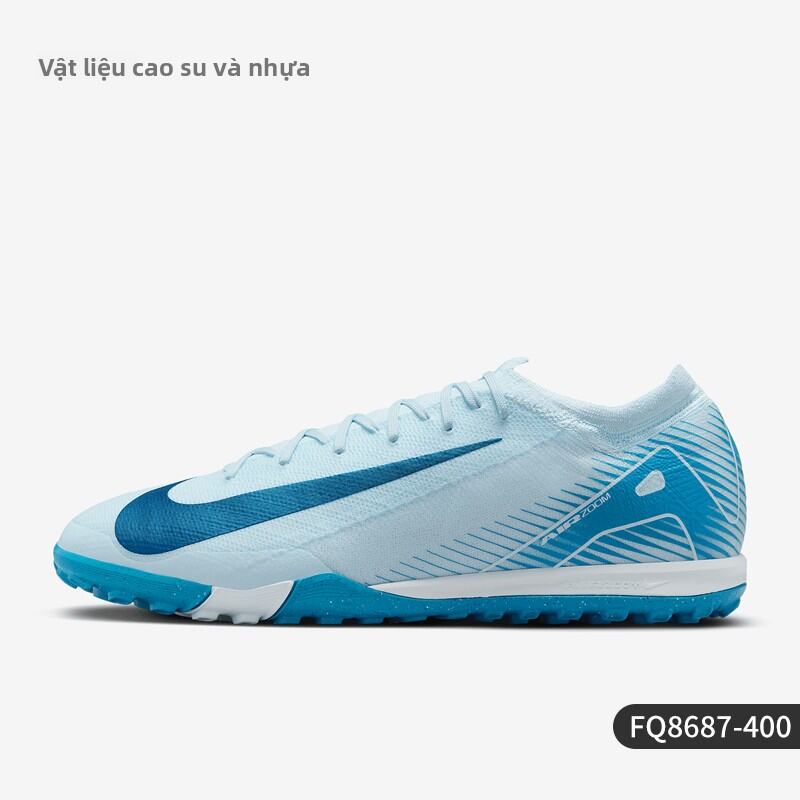 Giày bóng đá nam nữ Nike cổ thấp bền chắc có đệm lót FQ8687-301