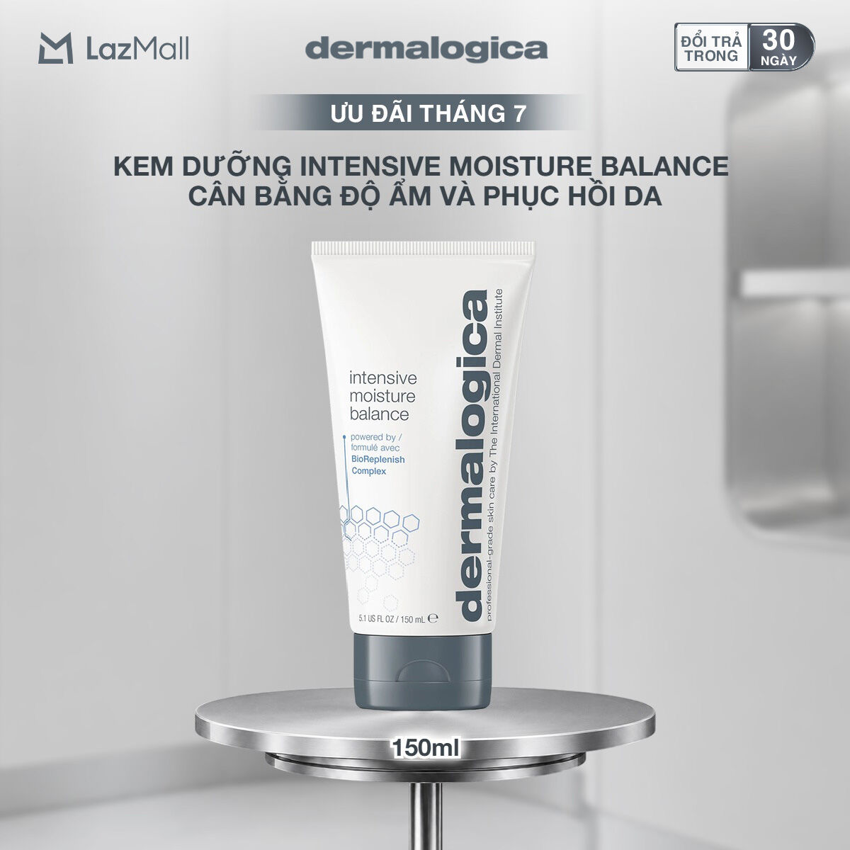 Kem dưỡng giúp cân bằng độ ẩm và phục hồi da Dermalogica Intensive Moisture Balance 150ml