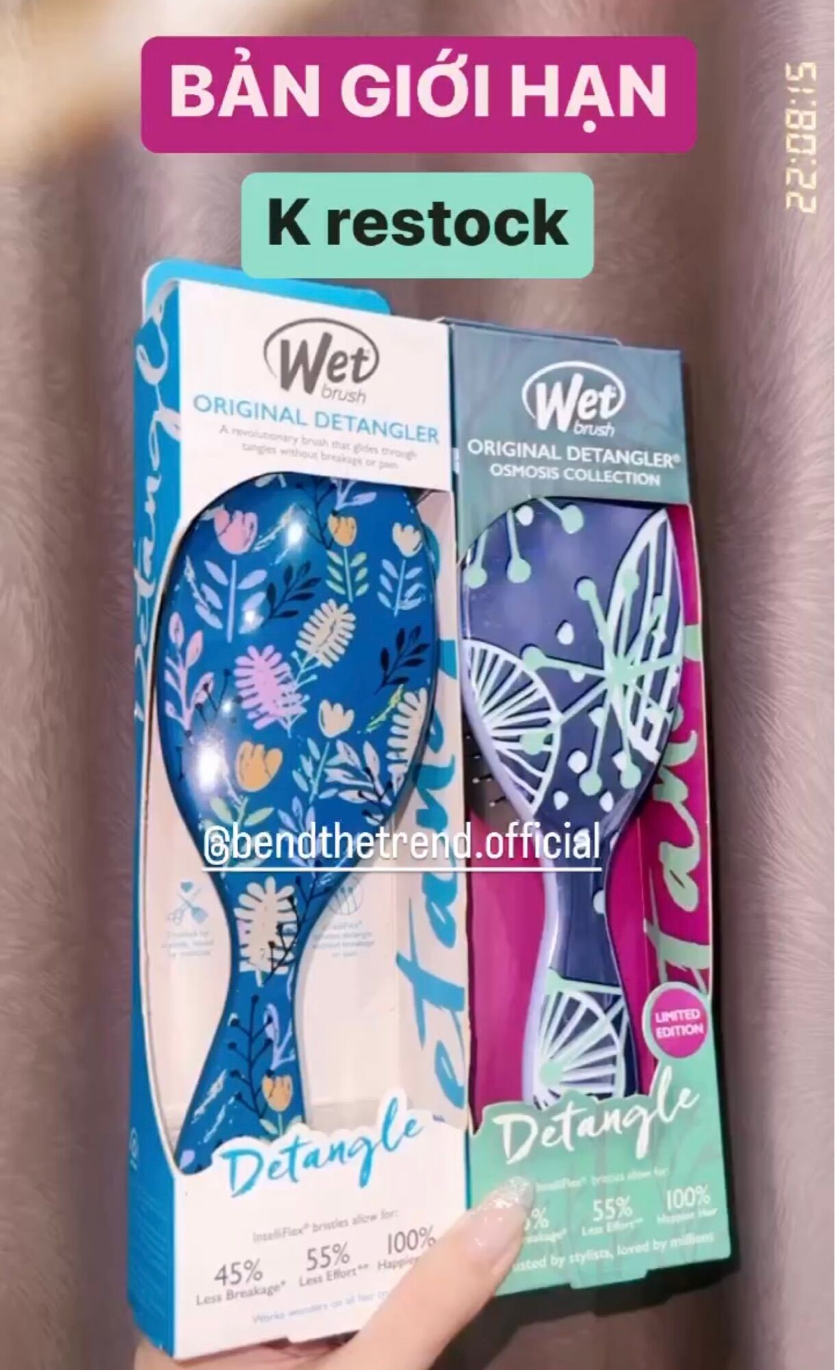 [AUTH-ĐỦ BILL] LƯỢC WET FULLSIZE PHIÊN BẢN LIMITED