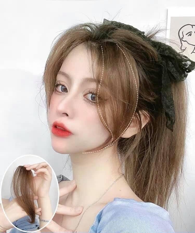 Tóc giả mái bay sole 1 cặp ❇️chịu nhiệt được ❇️