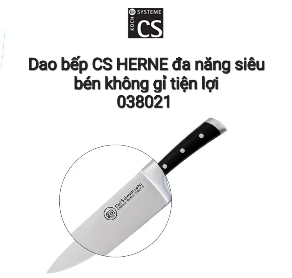 Dao bếp Herne 9 cm siêu bén - 038021