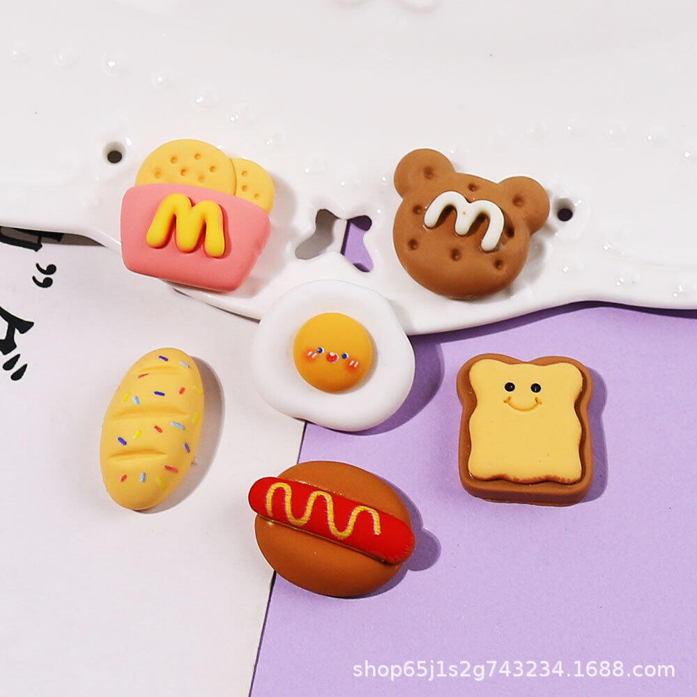 Set 100 charm bánh cá siêu dễ thương