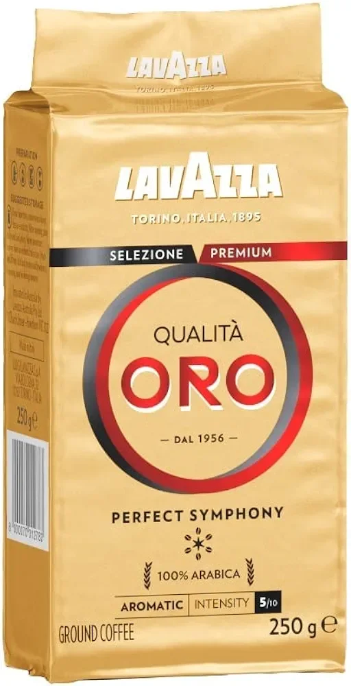 COFFEE LAVAZZA ORO 250GR 100% ARABICA