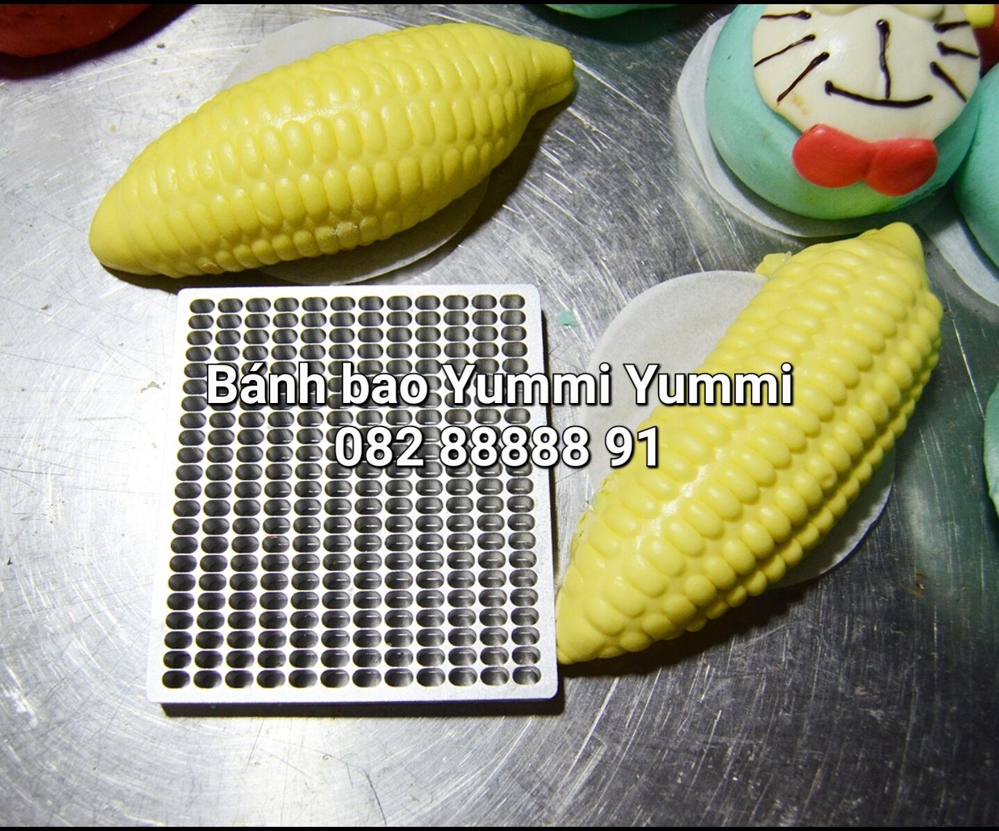 Khuôn làm bánh tạo hình trái bắp