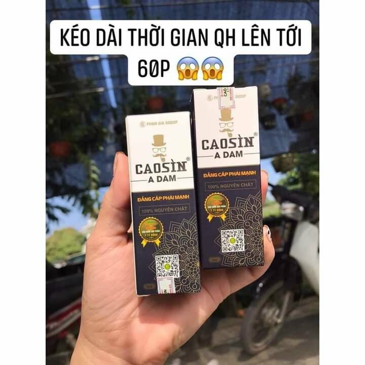 Cao sin sú Adam dang xịt bôi 3ml