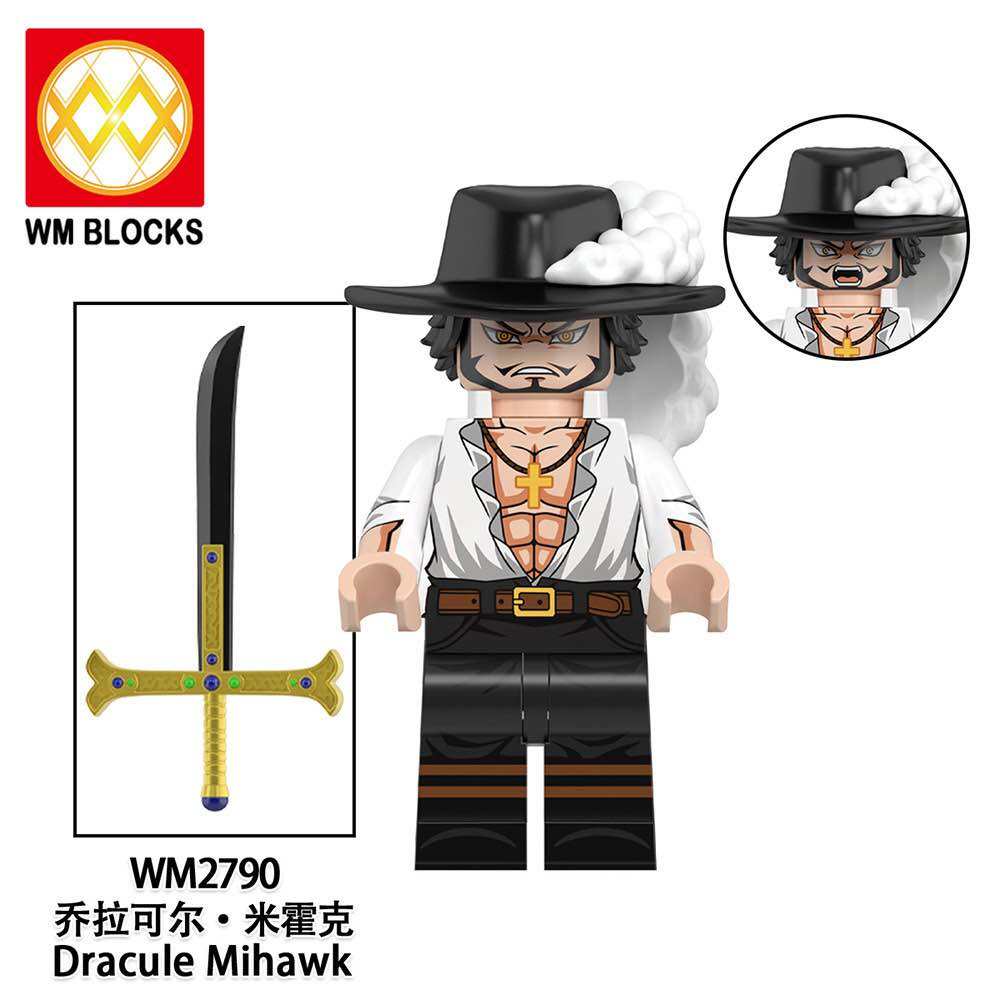 Minifigure One Piece Đồ Chơi Lắp Ráp Các nhân Vật Truyện Tranh One Piece Minifigure Đảo Hải Tặc Law 