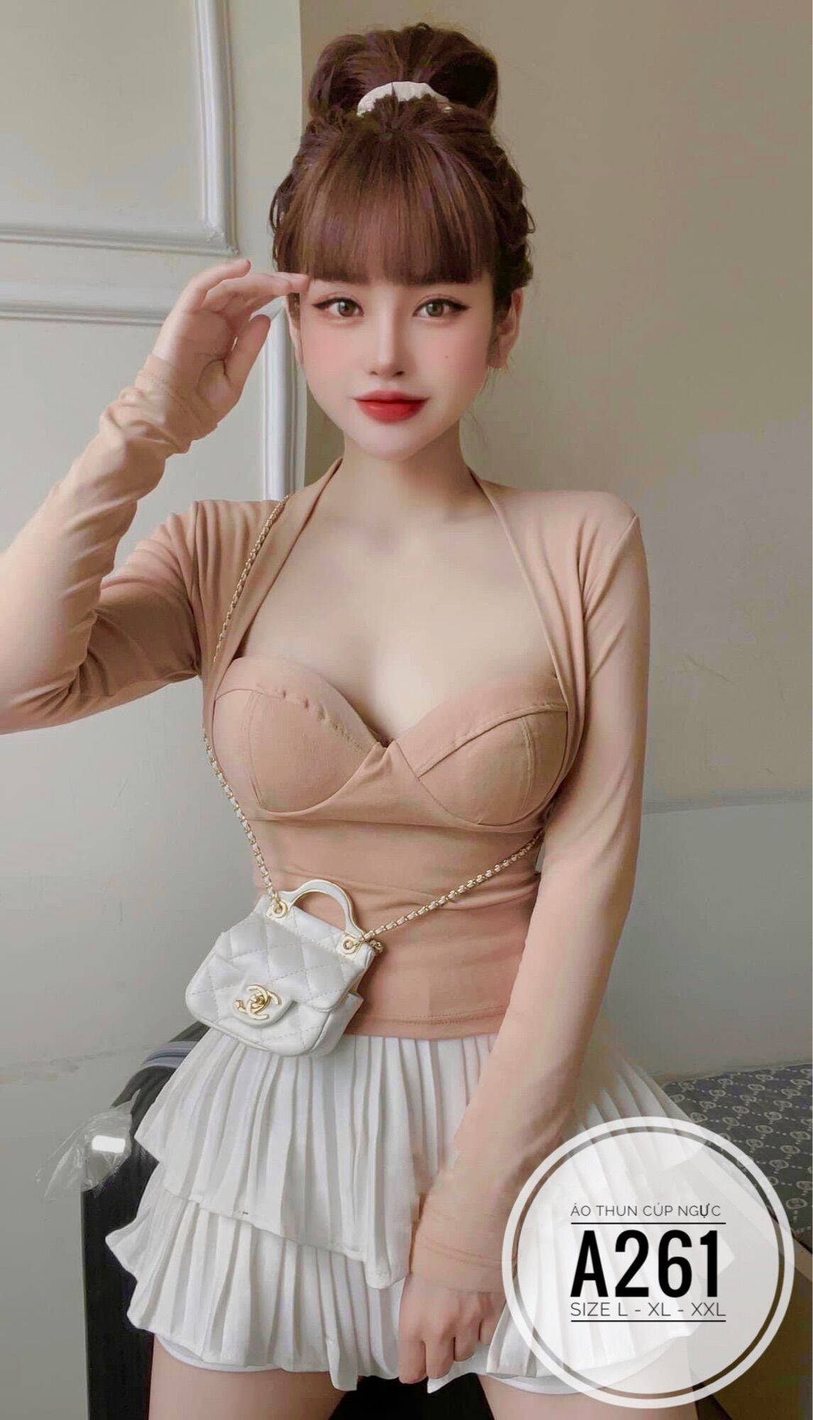 60-90kg Bigsize ÁO THUN CÚP NGỰC A261