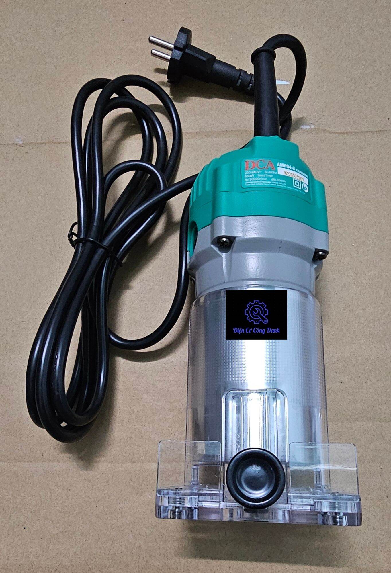 (DCA chính hãng) Máy soi mộng nhỏ/ máy phay cầm tay 6,35mm DCA AMP04-6