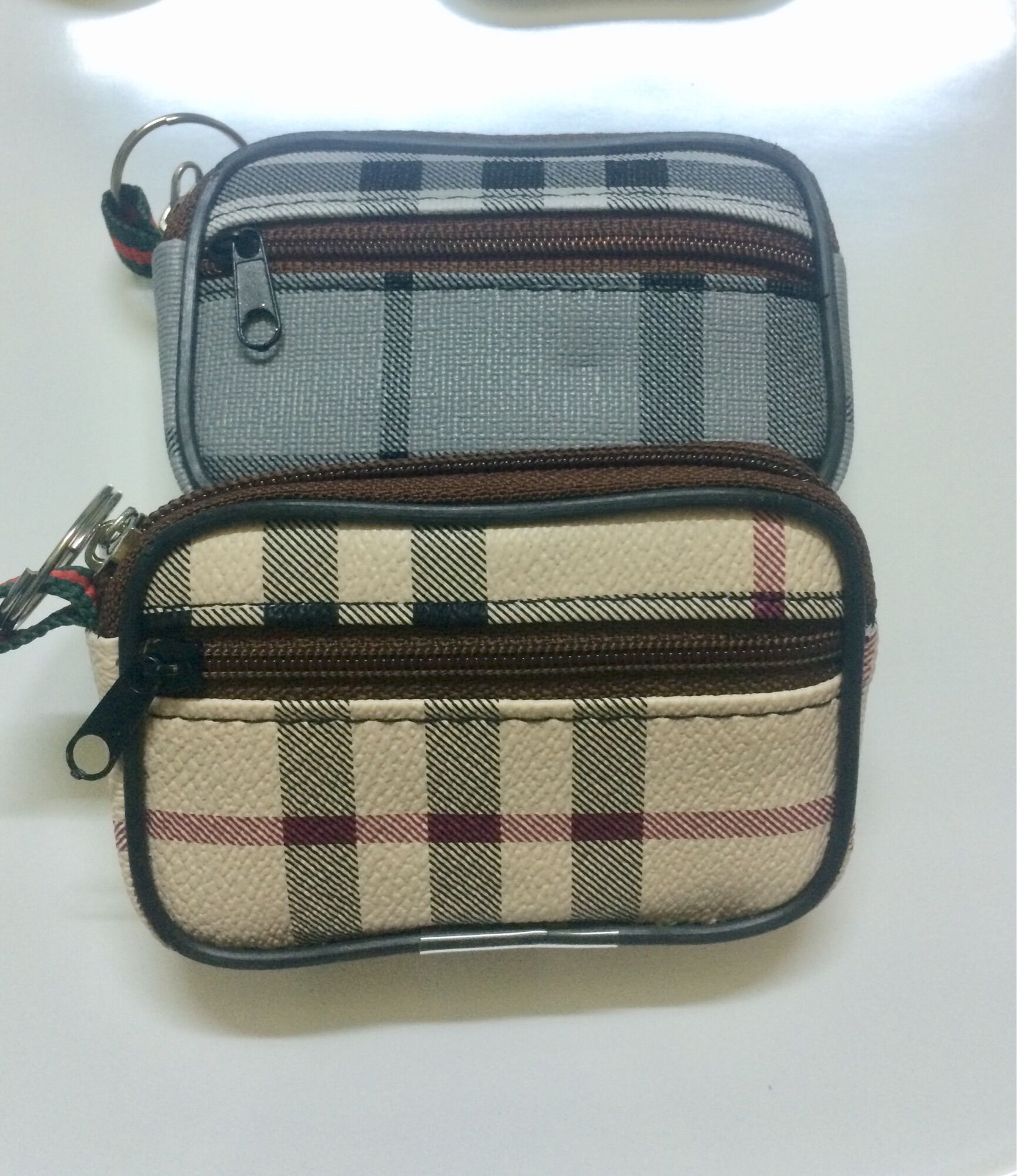 Combo 3 ví mini 2 ngăn viền 10x7cm