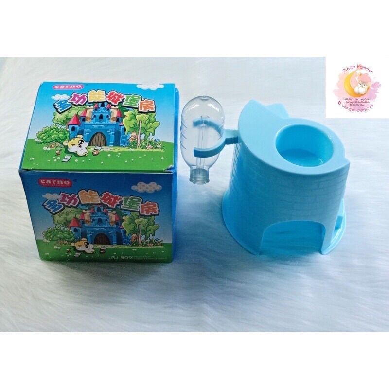 Nhà ngủ Carno 4in1 cho hamster