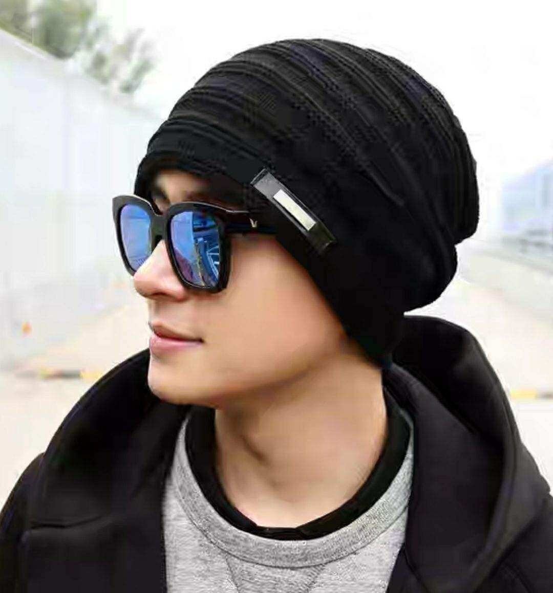 Mũ len nam nón len nam nữ thời trang Hàn Quốc