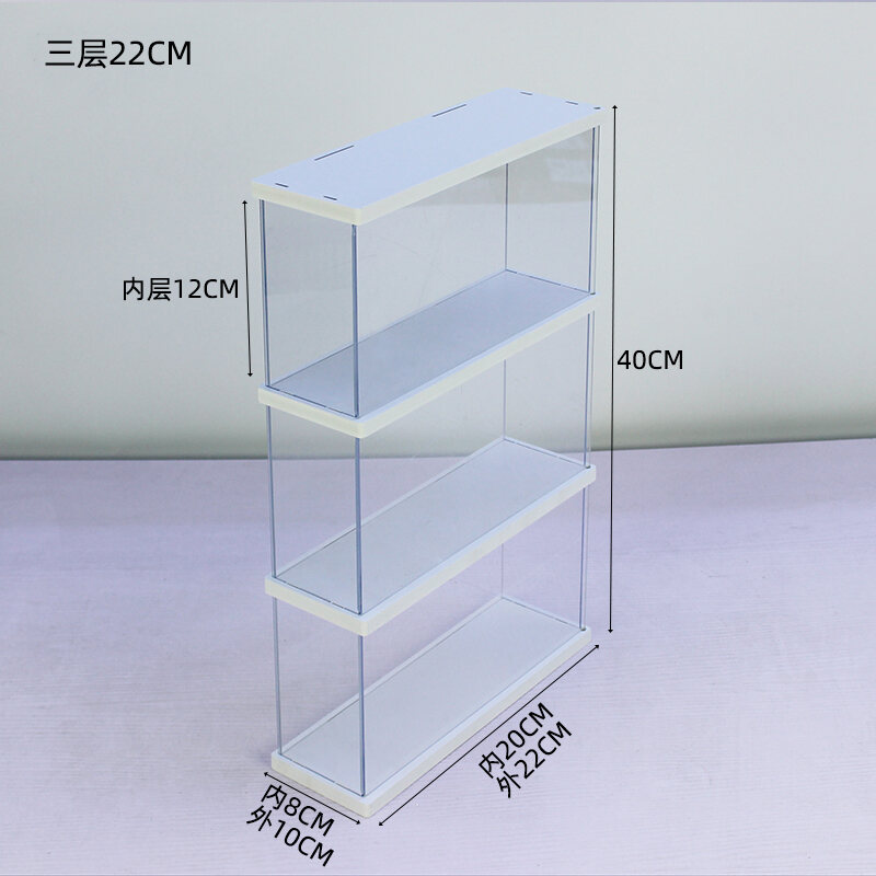 Tủ Trưng Bày Hộp Đựng Acrylic Bubble Mart Blind Box Tủ Trưng Bày Nhiều Lớp Mô Hình Lego Hộp Đựng Sưu