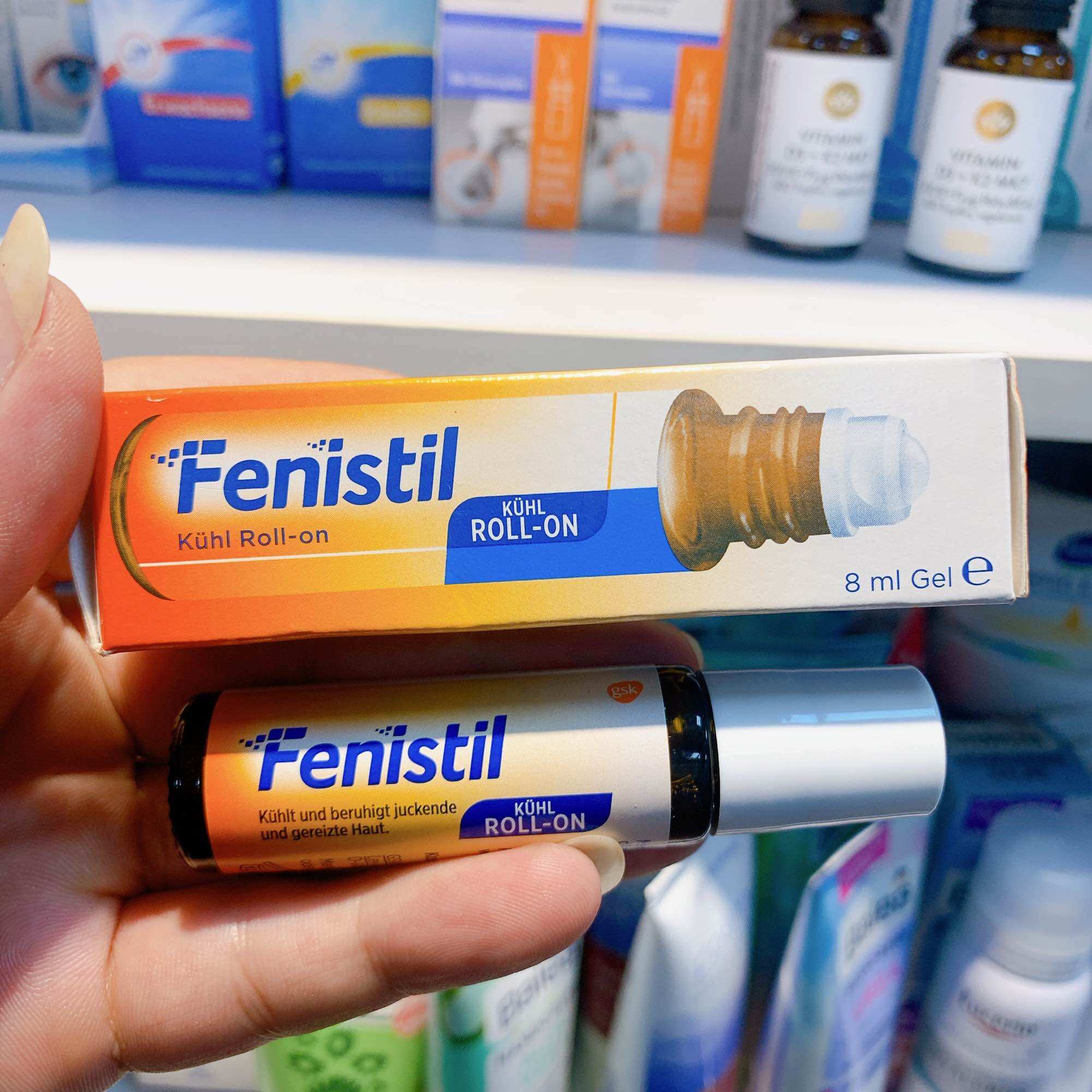 Gel Fenistil bôi muỗi đốt, côn trùng, cháy nắng - 30g - Hàng nội địa Đức
