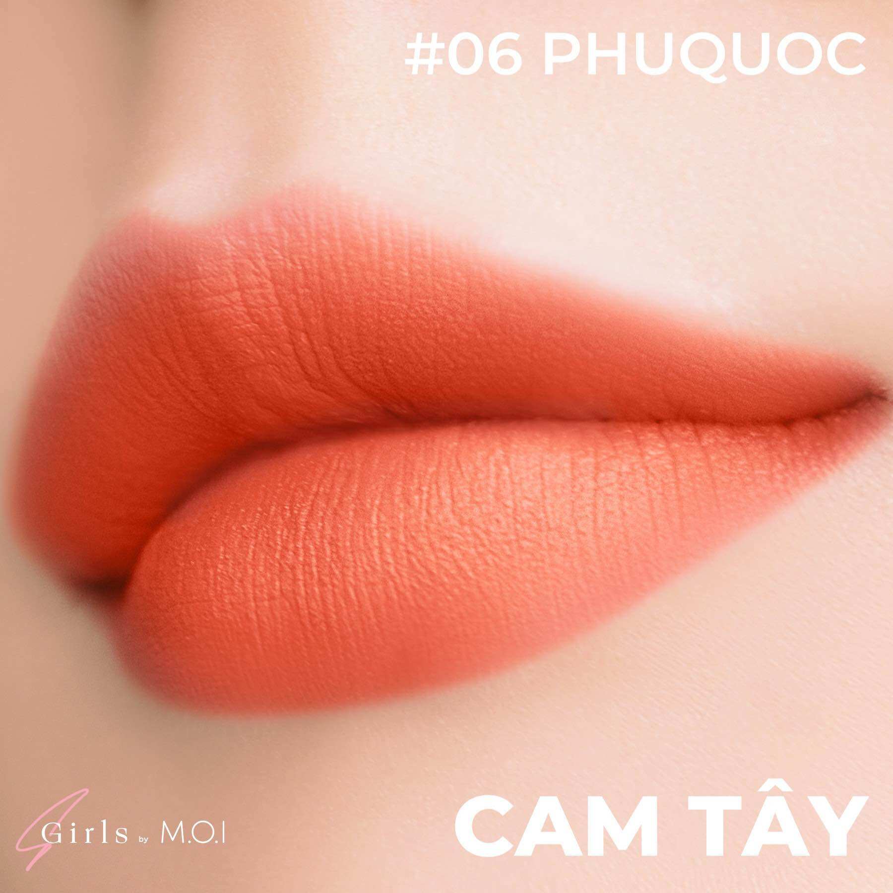 [MUA 1 TẶNG 3] SON NHUNG SGIRLS by MOI SUMMER EDITION