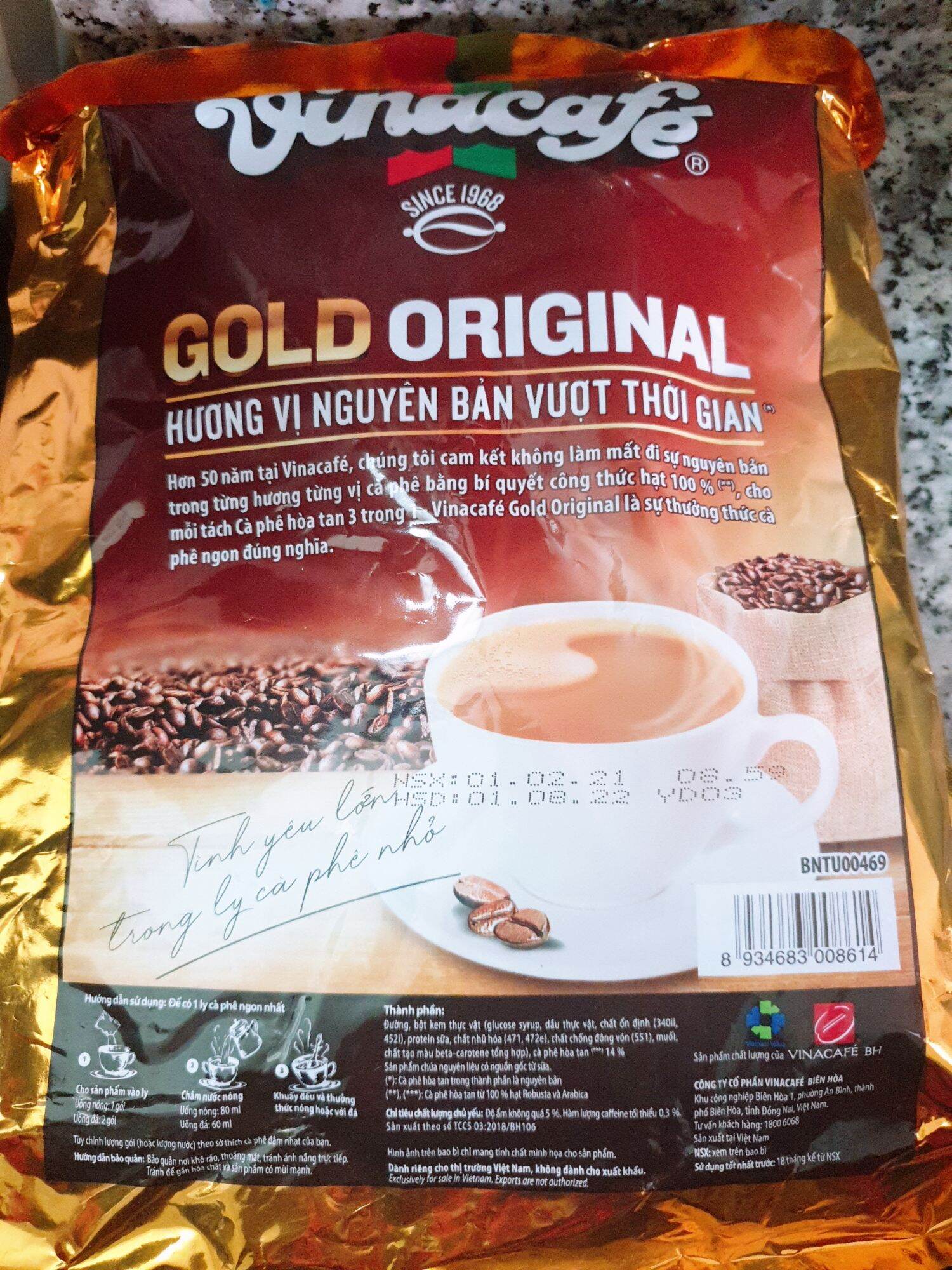 cà phê sữa hòa tan