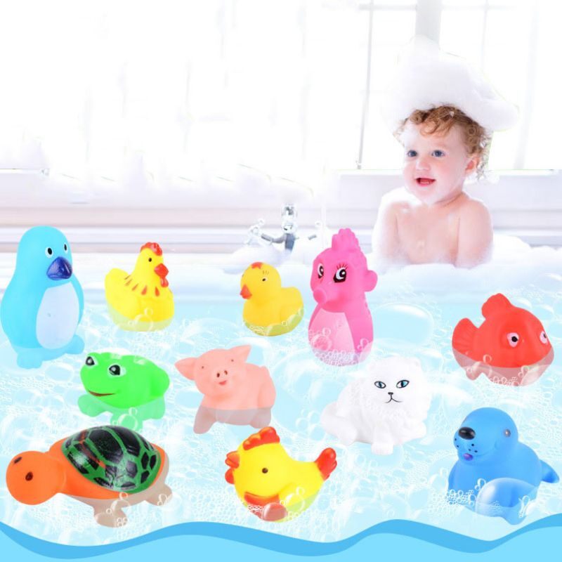 Đồ chơi bồn tắm chíp chíp bộ 13 con