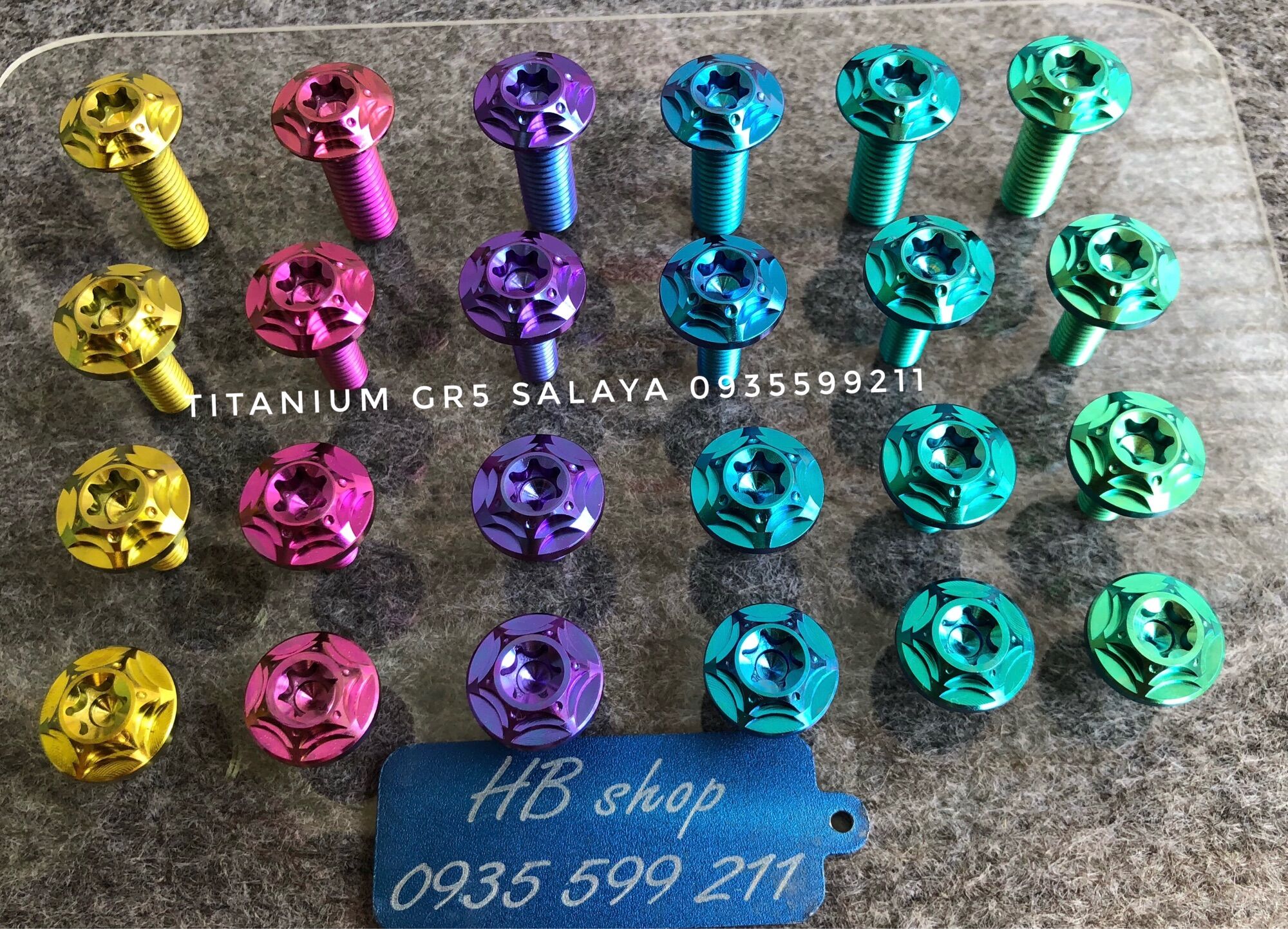 Óc titanium gr5 salaya 6ly20 giá 1 con