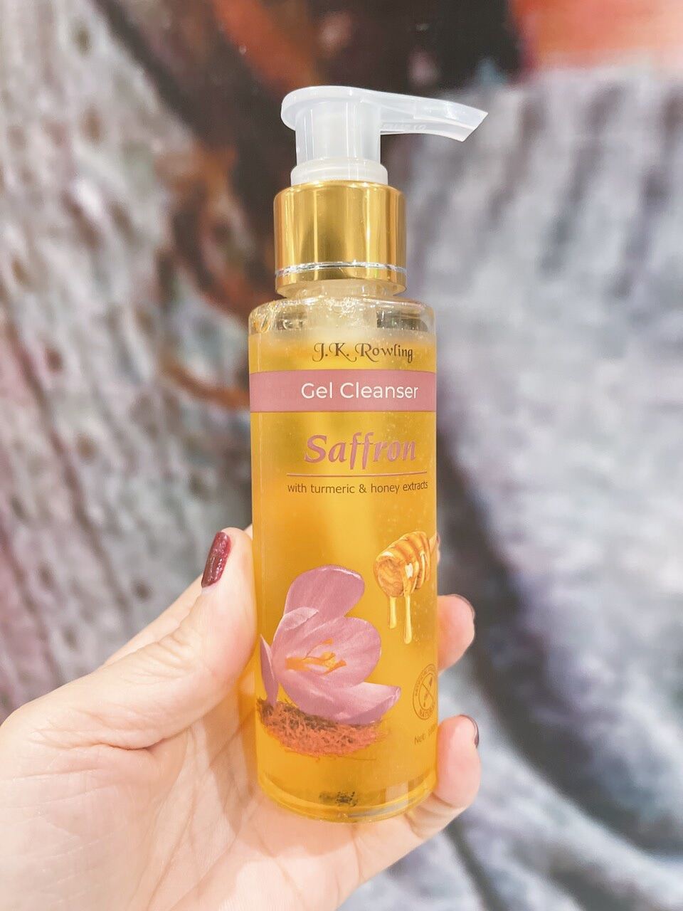 Sữa Rửa Mặt Saffron Dạng Gel