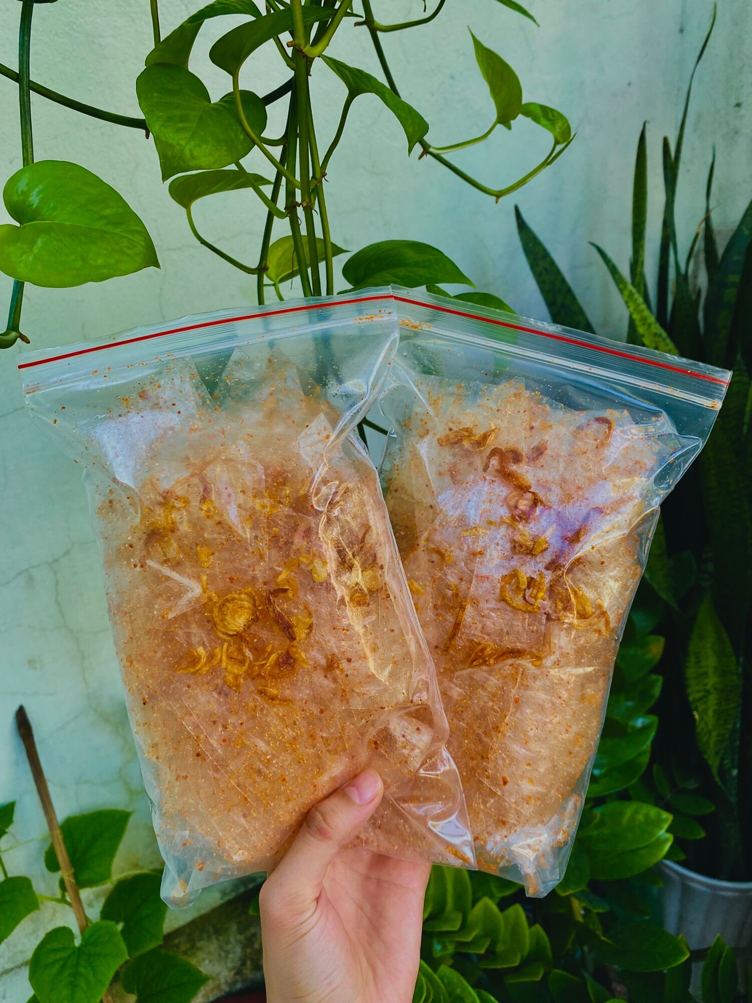 Bánh Tráng Hành Phi, Bịch Zip, 70gram
