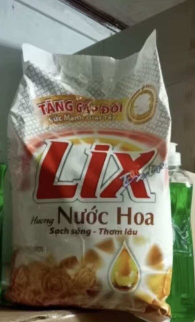 Bột giặt lix 5,5kg - tặng nước rửa chén