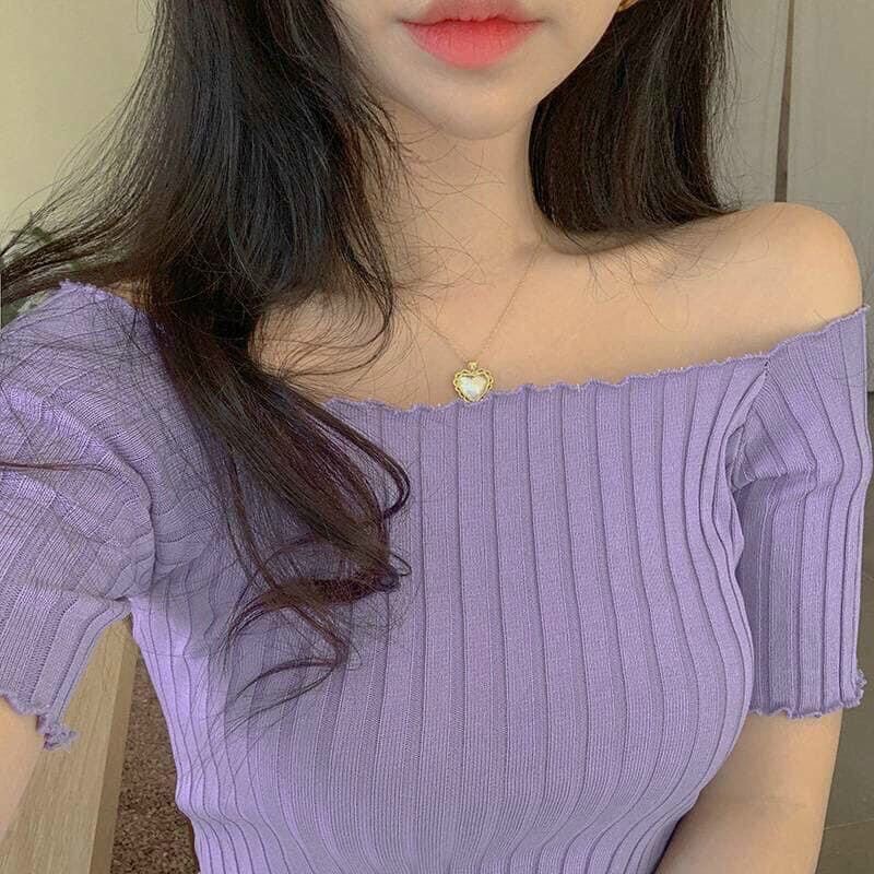 Áo Bẹt Vai Gân Hot
