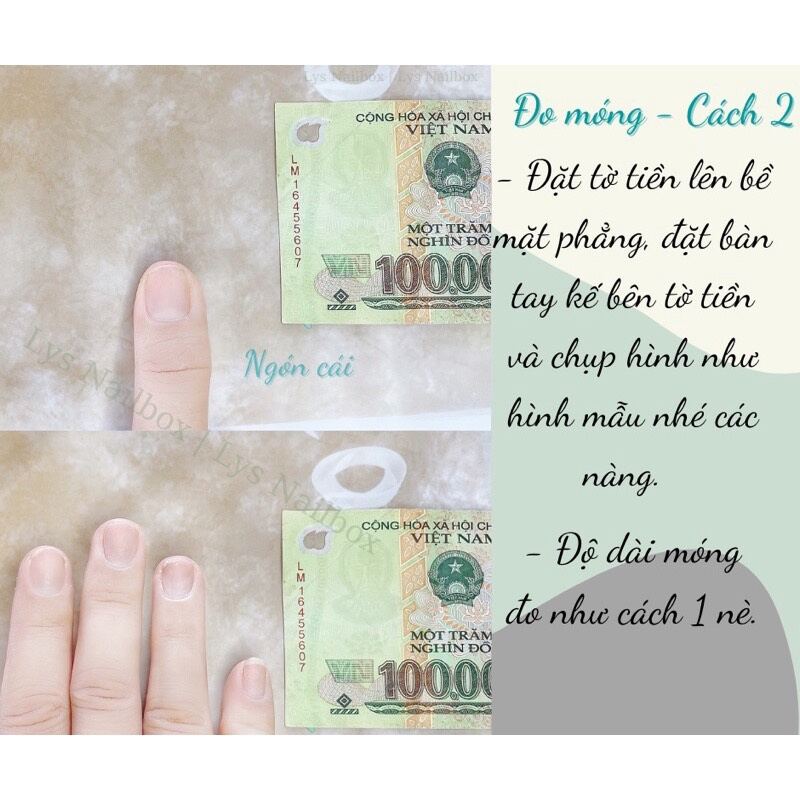 Mẫu móng giả form ngắn siêu xinh ( Ib mẫu theo yêu cầu)