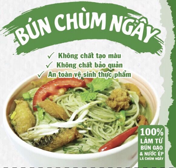 Bún chùm ngây