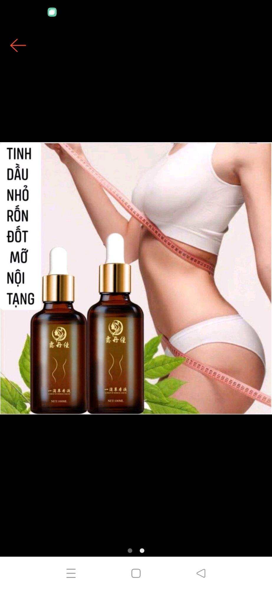 Tinh Dầu Nhỏ Rốn Giảm Béo