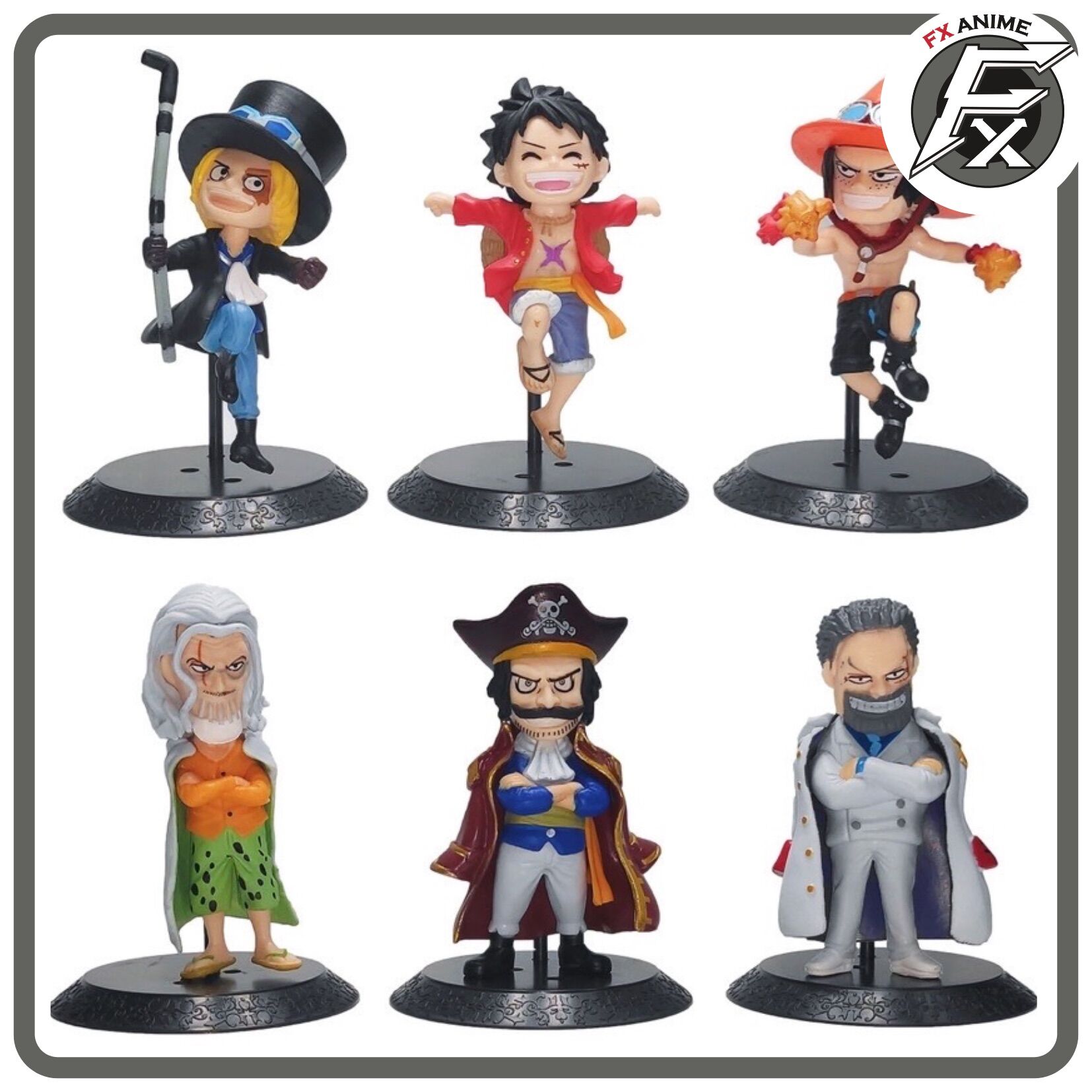 Mô hình One Piece - mô hình One Piece chibi cao 11cm bằng PVC cao cấp. Fx Anime