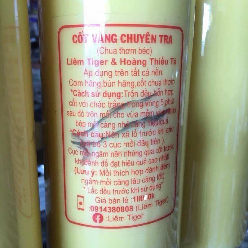 1 Chai Cốt Com Hăng Ủ Chua Thơm , Côt Vàng Câu Cá Tra