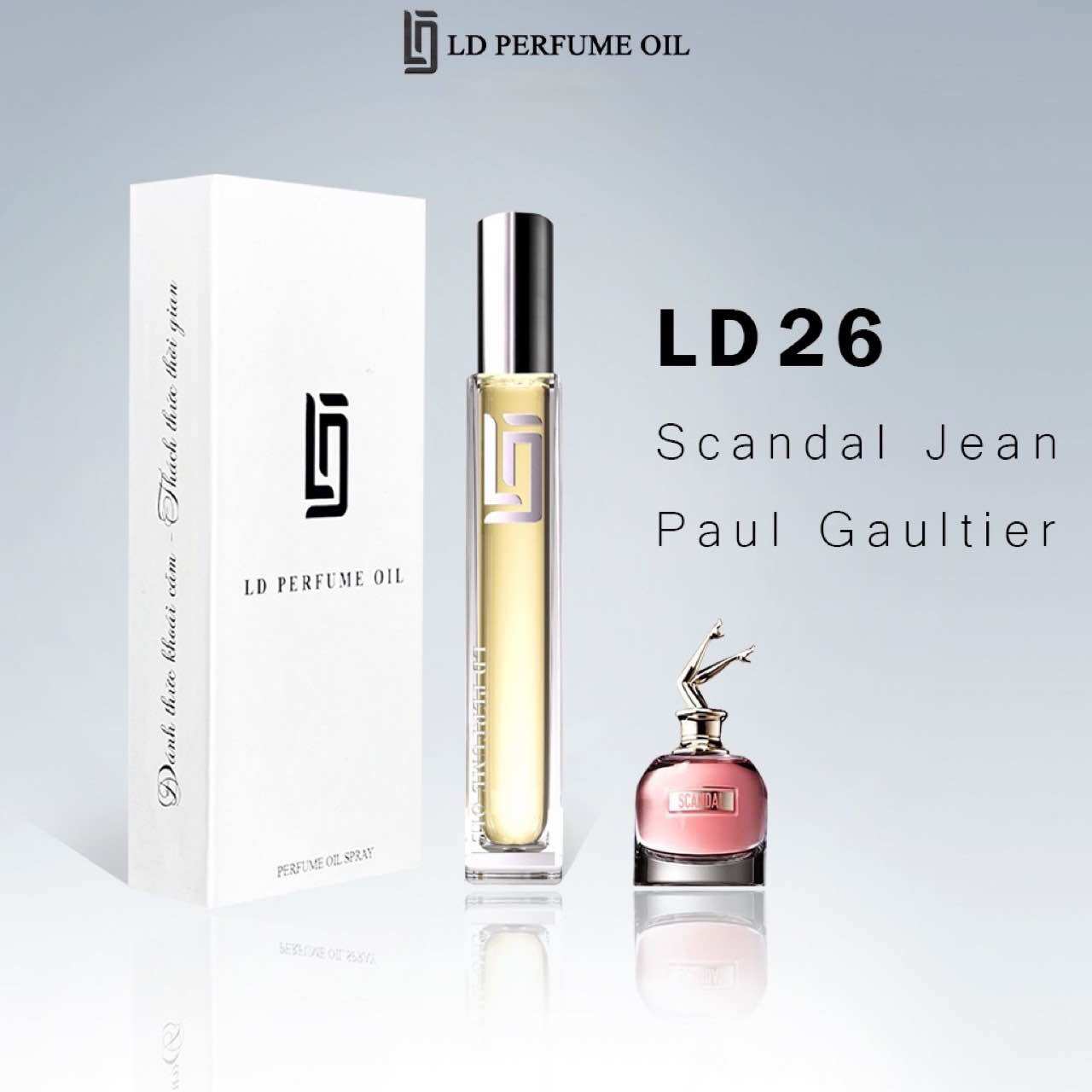 Tinh dầu nước hoa pháp ld26 scandal 12ml