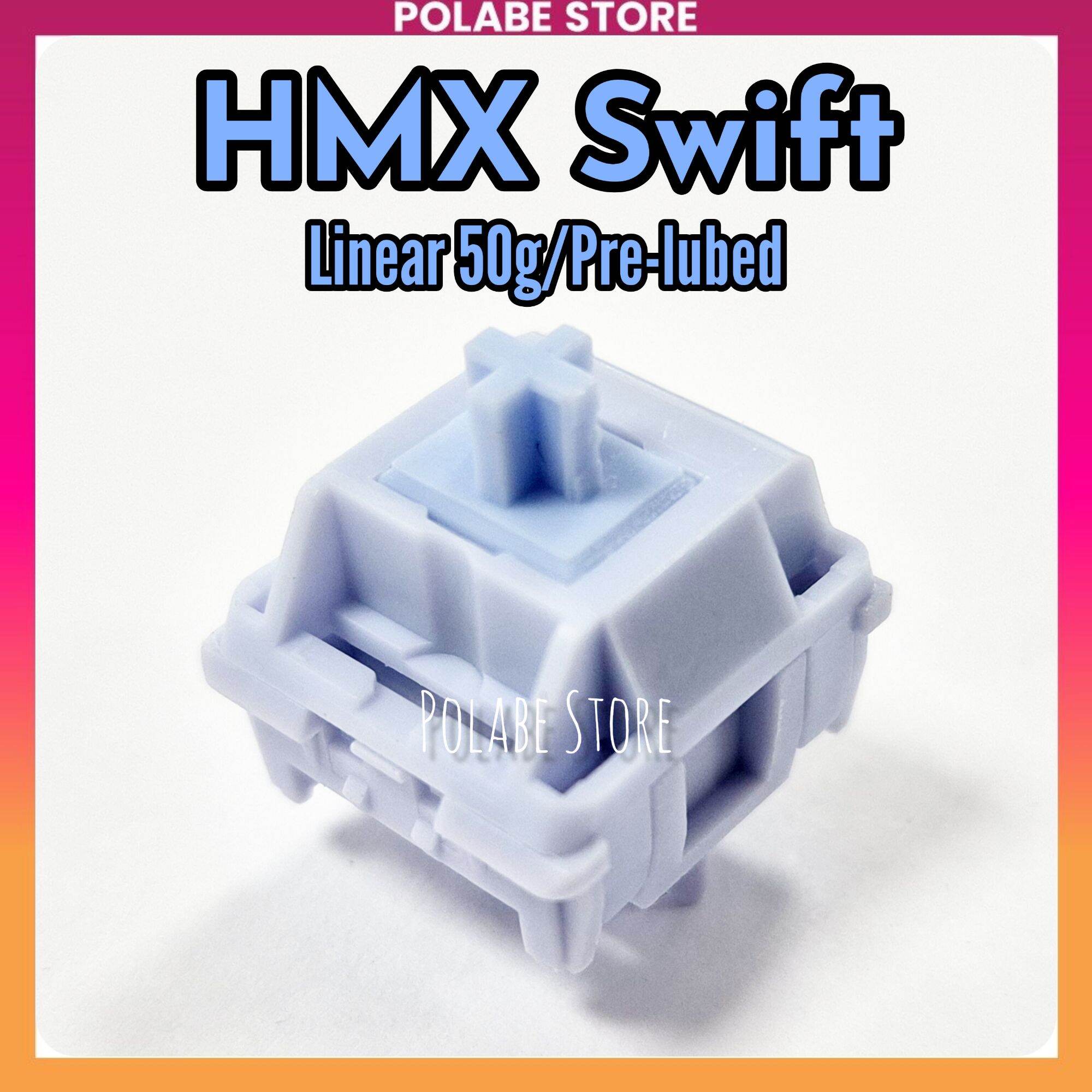 HMX Swift linear Switch Polabe Store bàn phím cơ Prelube mượt