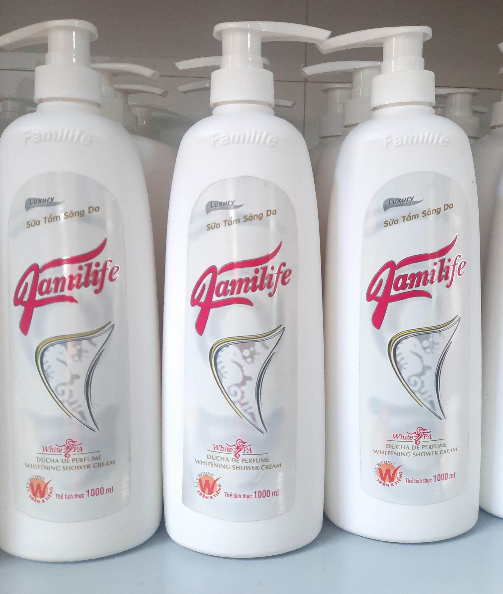 ( Combo 5 Chai ) Sữa Tắm Cá Ngựa Familife 1000ml