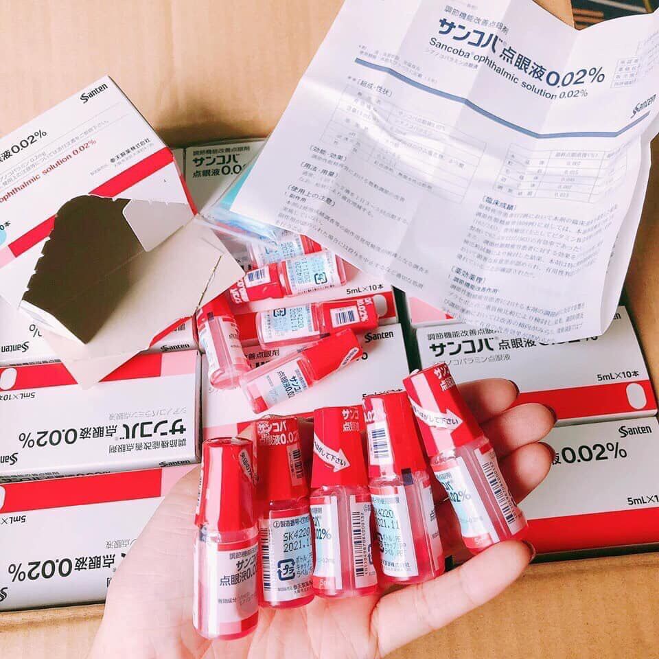 Nhỏ mắt Sancoba Nhật Bản 5ml
