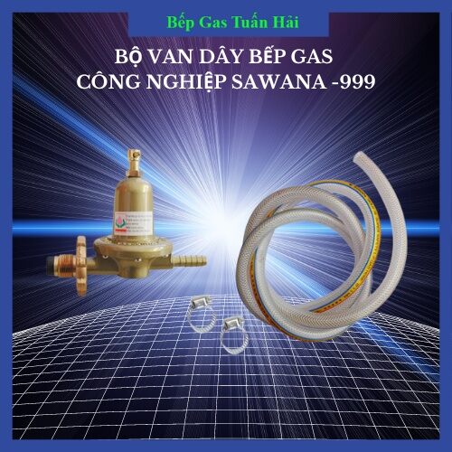 Combo bộ van dây bếp ga công nghiêp