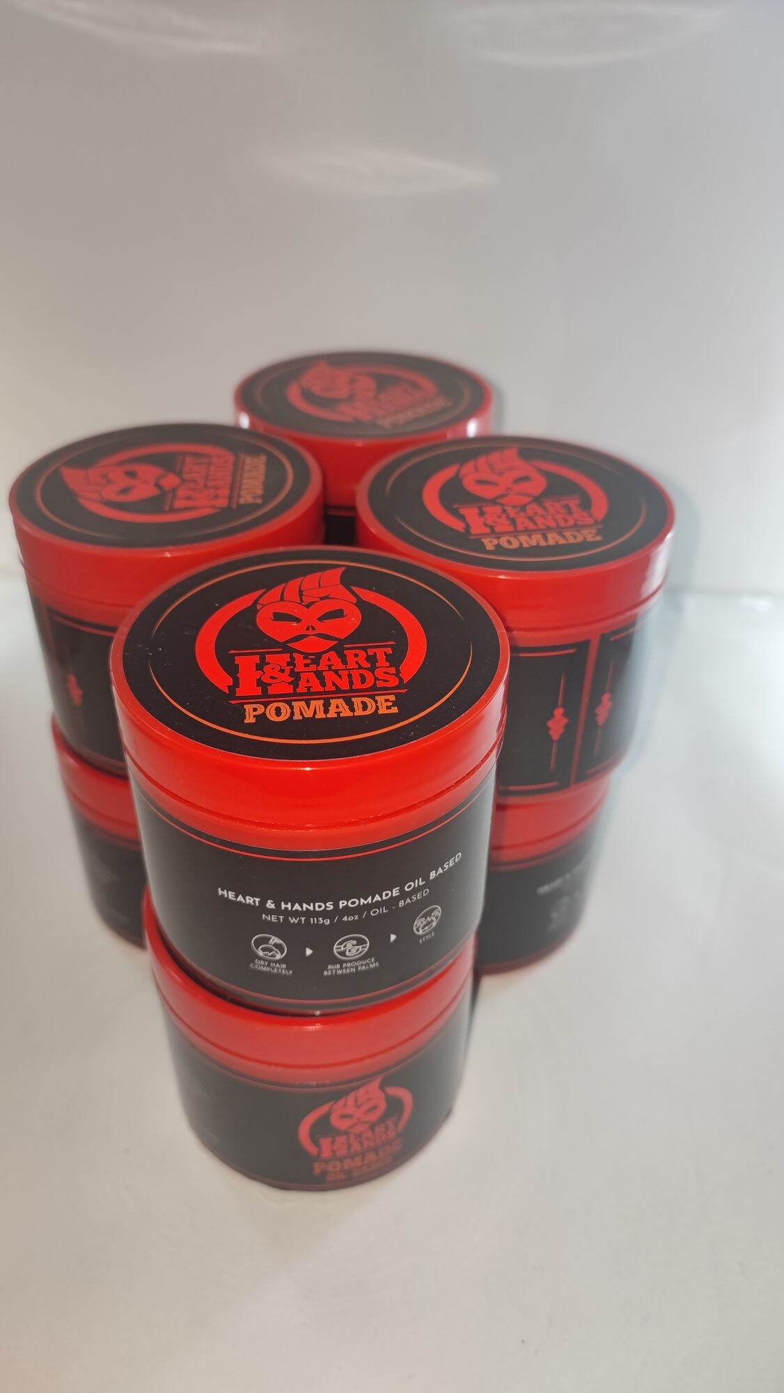 Gel vuốt tóc heart & hands pomade oil based