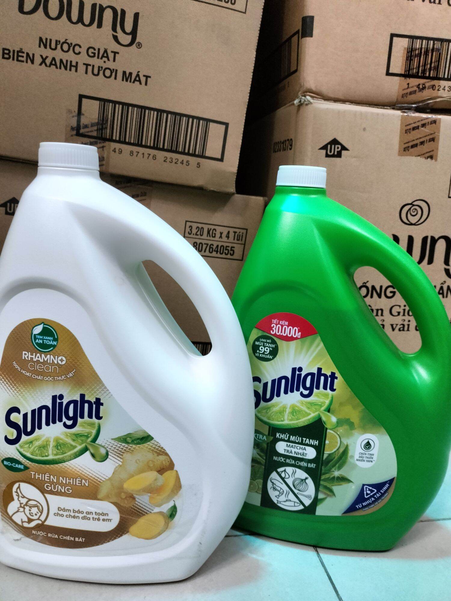 Can Nước Rửa Chén Sunlight Thiên Nhiên 3,6kg