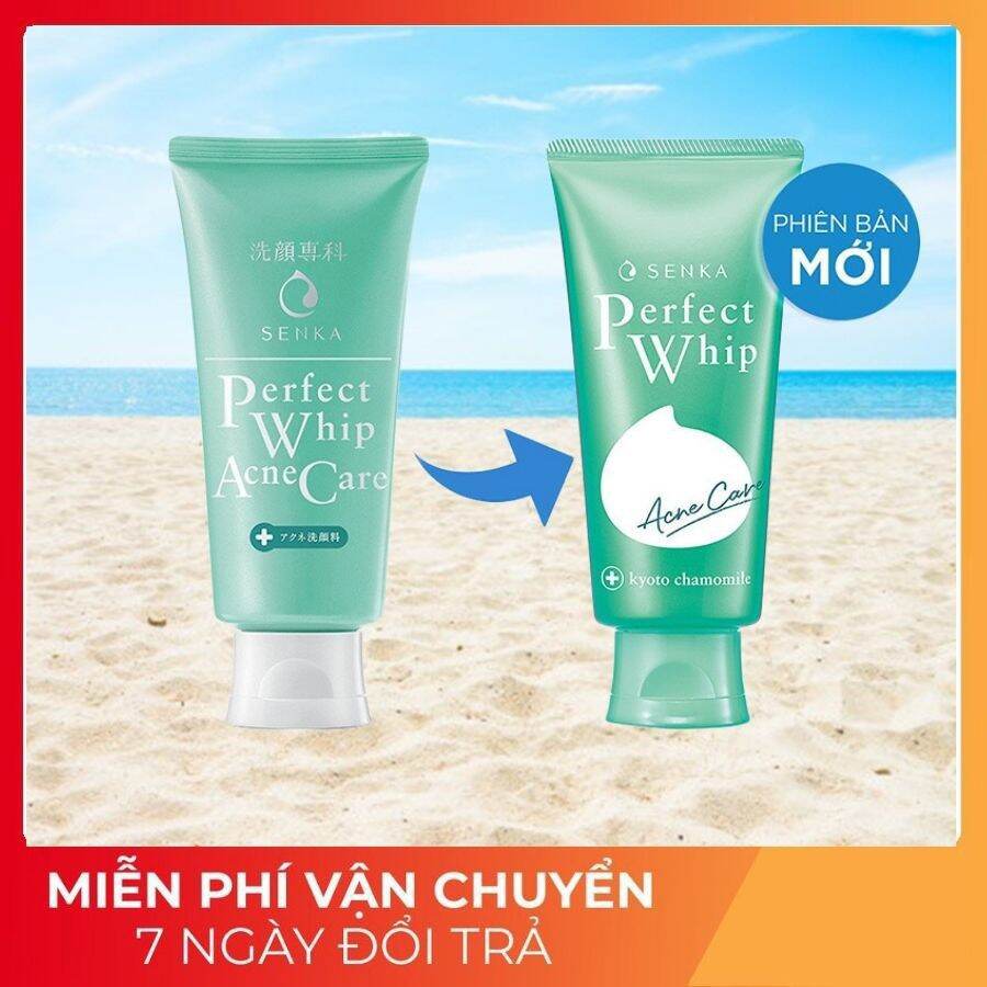 [MẪU MỚI 2021] Sữa rửa mặt Shiseido Senka Perfect Whip 120g
