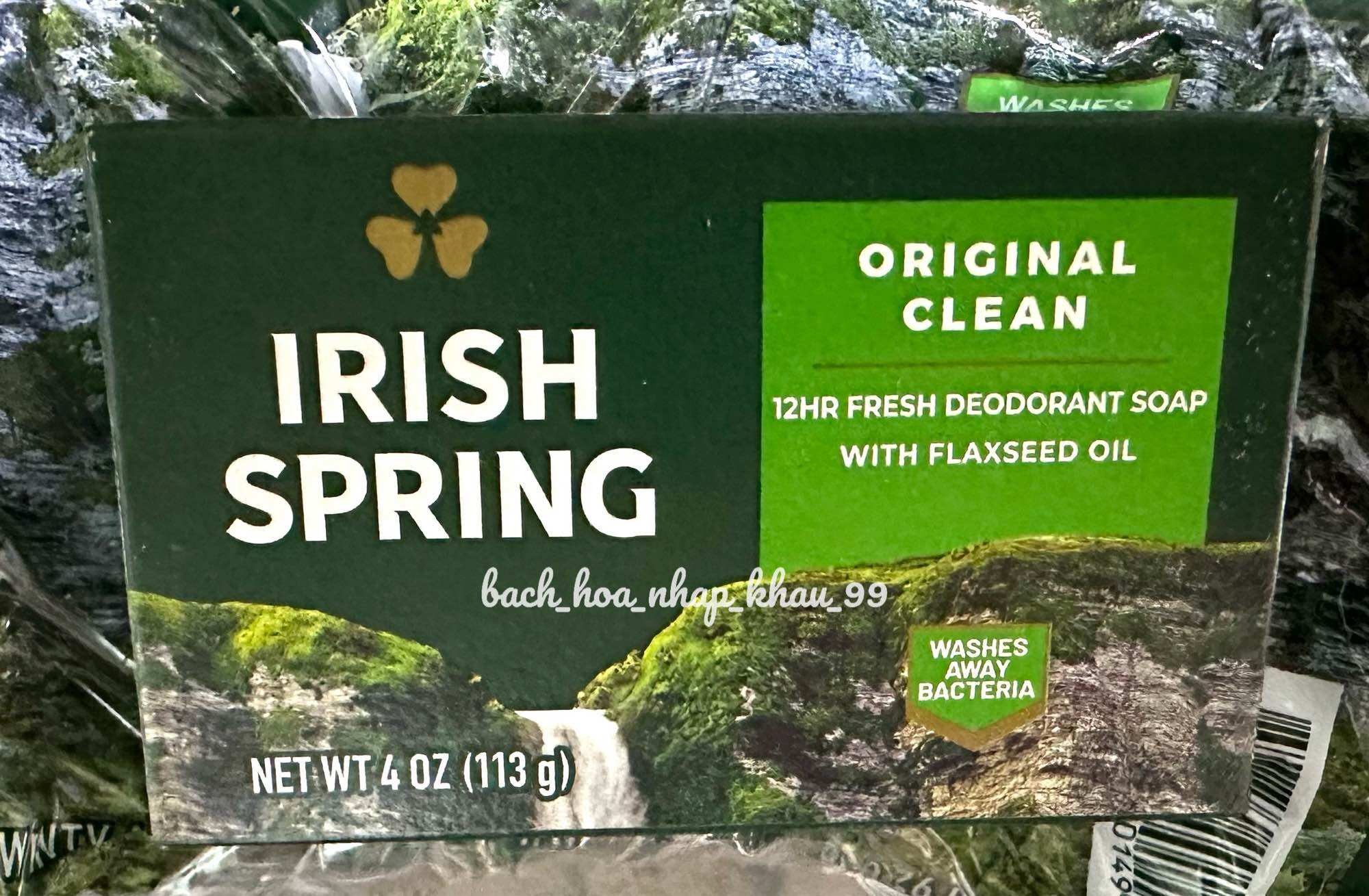 Xà Phòng Diệt Khuẩn Irish Spring Original 113Gr Mỹ